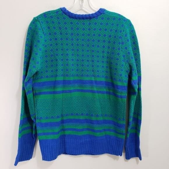 Carbon ugly Christmas sweater with drunk Santa Claus holding a beer men's small - Picture 3 of 11